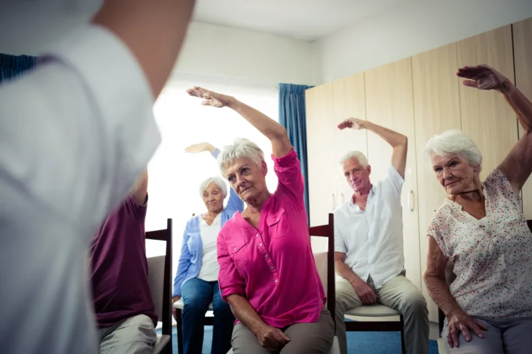 Chair Yoga Exercises for seniors